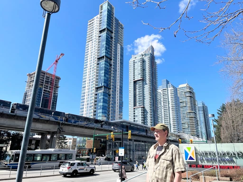 L'activiste Murray Martin s'est opposé au déplacement de résidents dans le quartier Metrotown à Burnaby.
