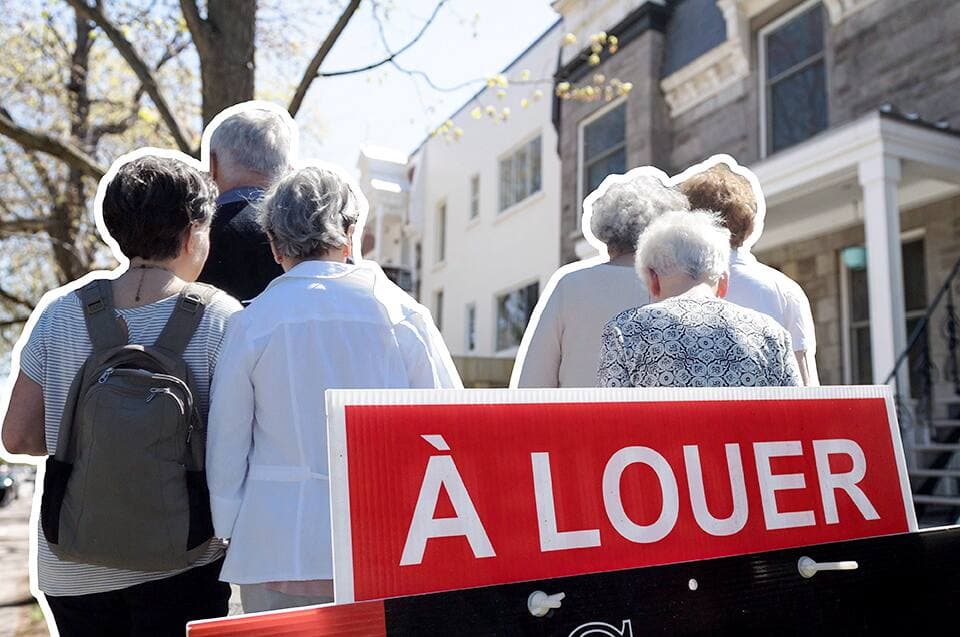 Les aînés sont de plus en plus victimes d'évictions de la part de nouveaux propriétaires.