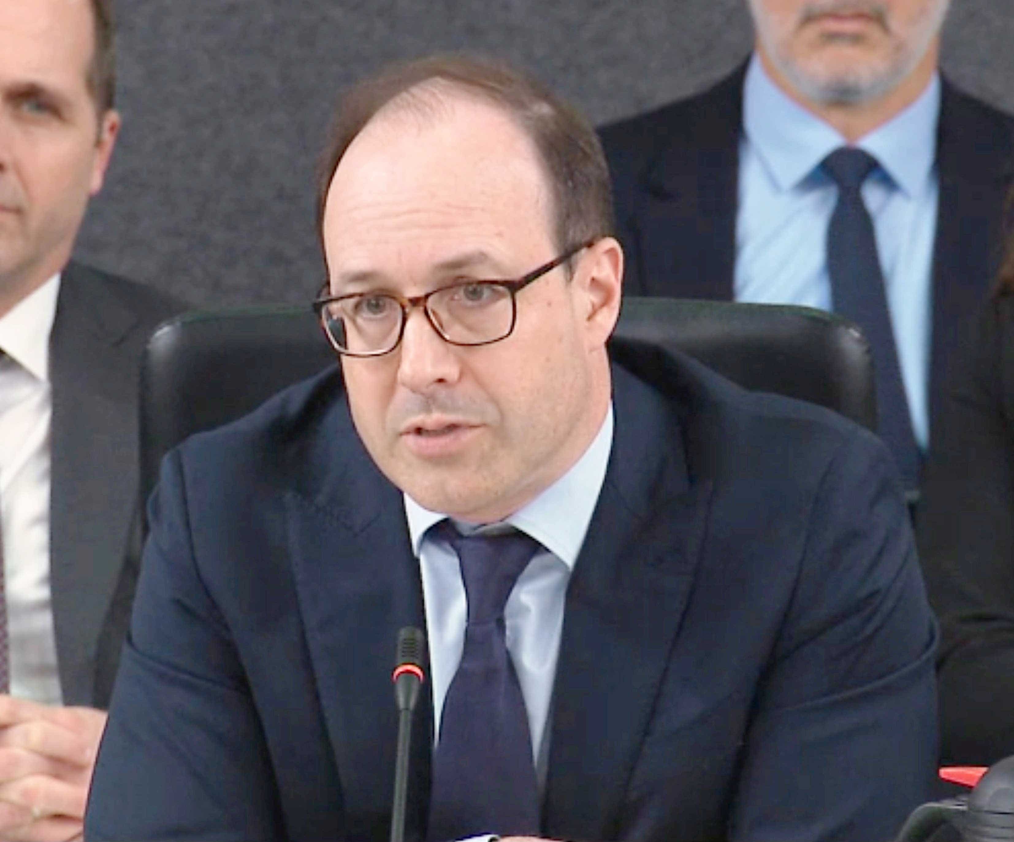 Le grand patron de la Caisse de dépôt et placement du Québec, Charles Emond, le mois dernier, à l’Assemblée nationale, alors qu’il répondait aux questions des élus, notamment au sujet des bonis à la CDPQ, dans le cadre de l’étude des crédits.