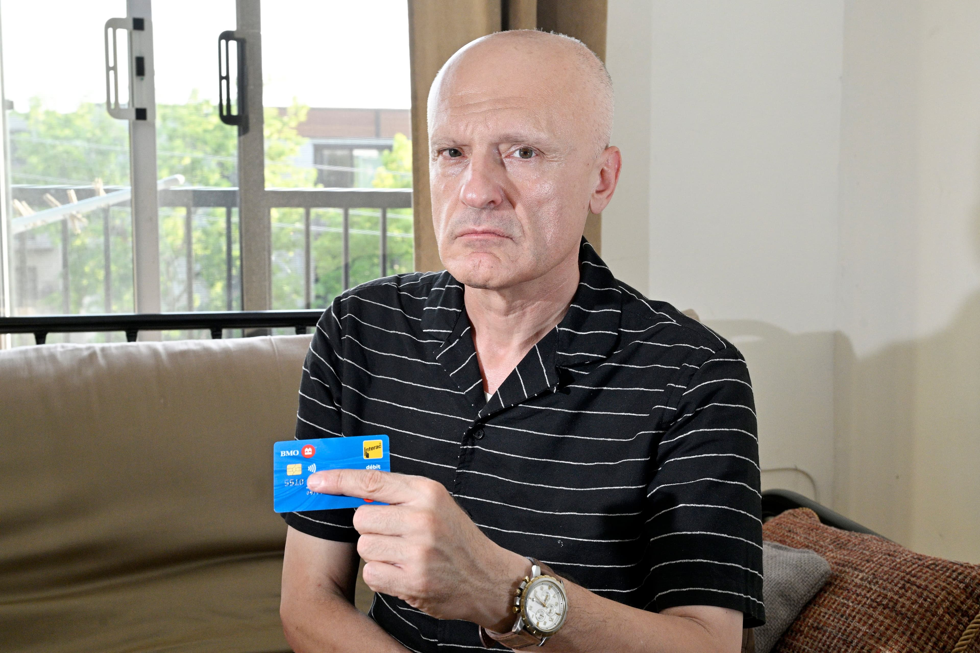 Sans emploi lorsqu'il a été victime de fraude dans son compte BMO, Fouad Allam a dû vivre avec presque rien pendant des mois.