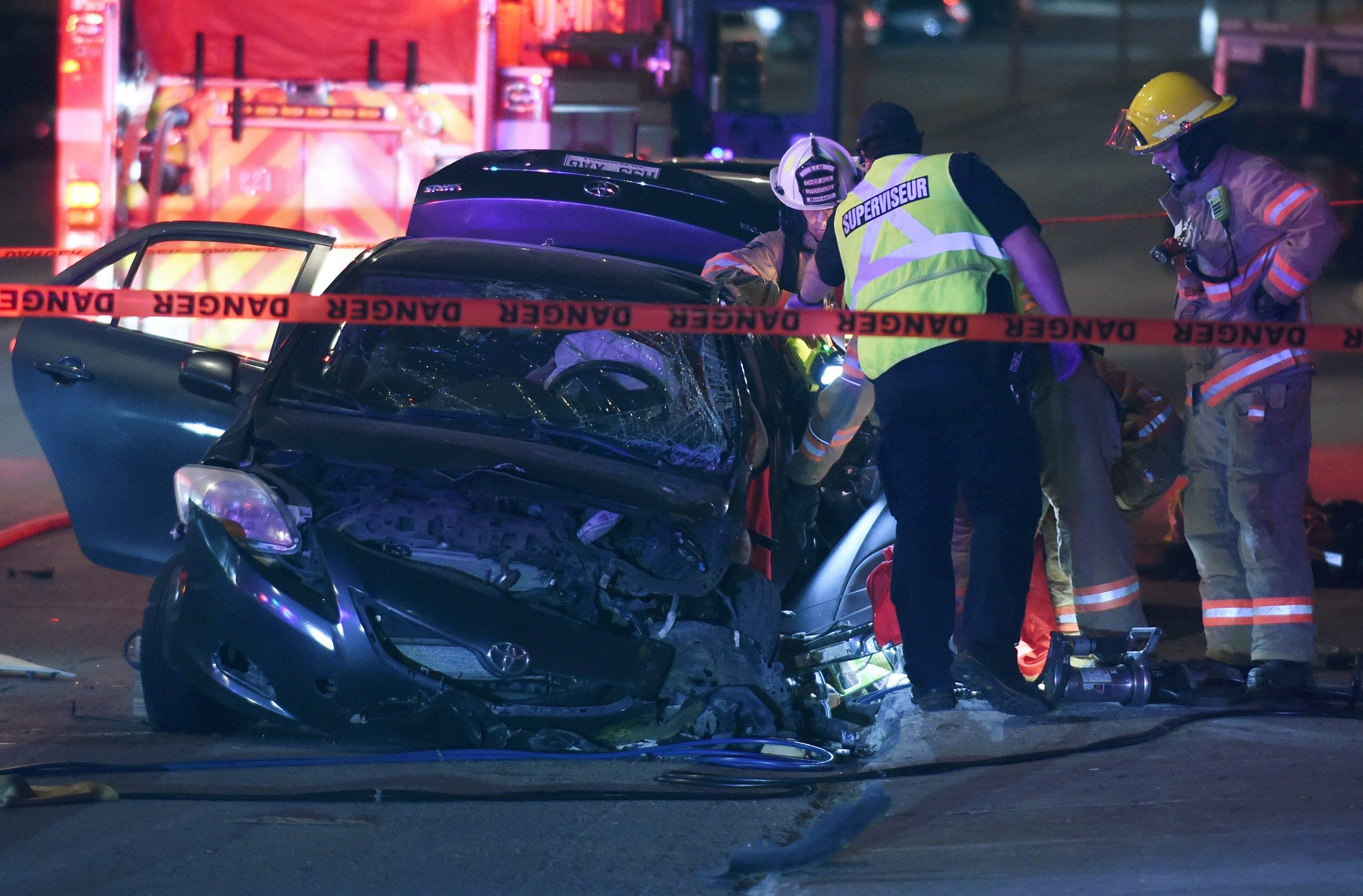 Un conducteur de 19 ans a été grièvement blessé lors d’un accident dans Saint-Léonard, en mai dernier.