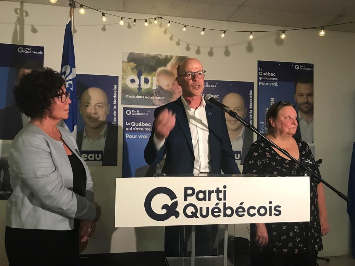 Joël Arseneau, vainqueur aux Îles-de-la-Madeleine.