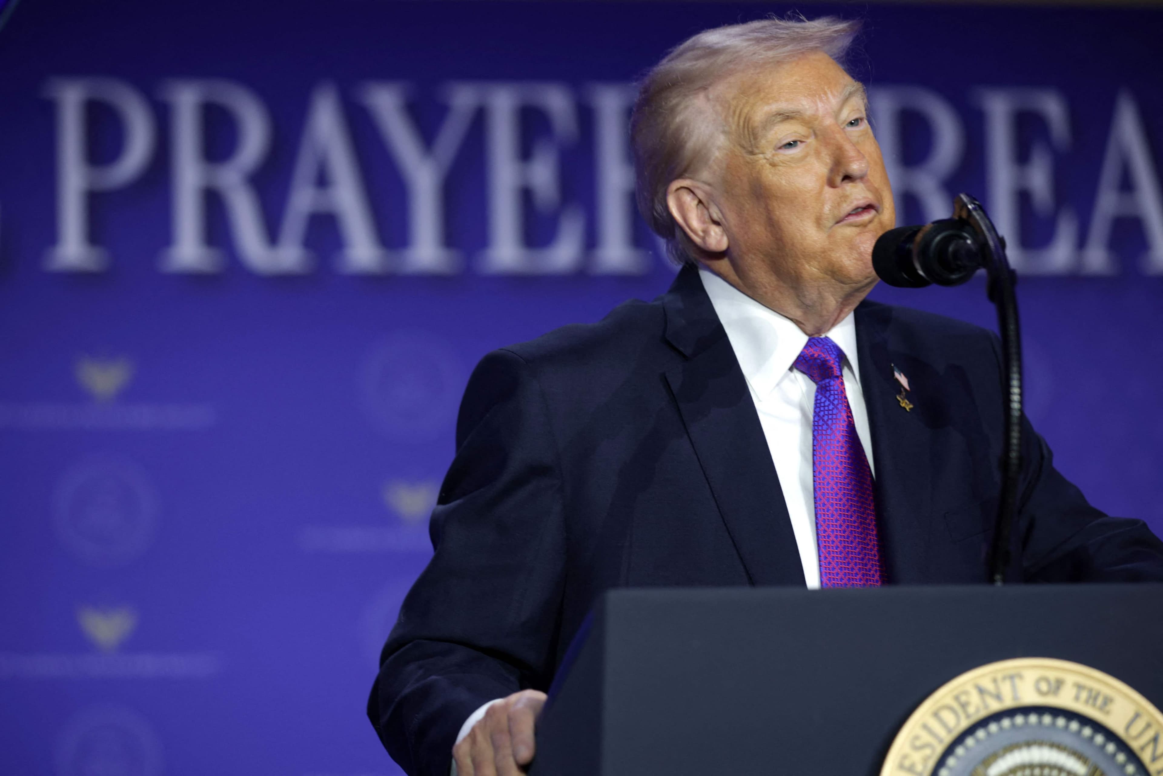 Le président des États-Unis, Donald Trump.