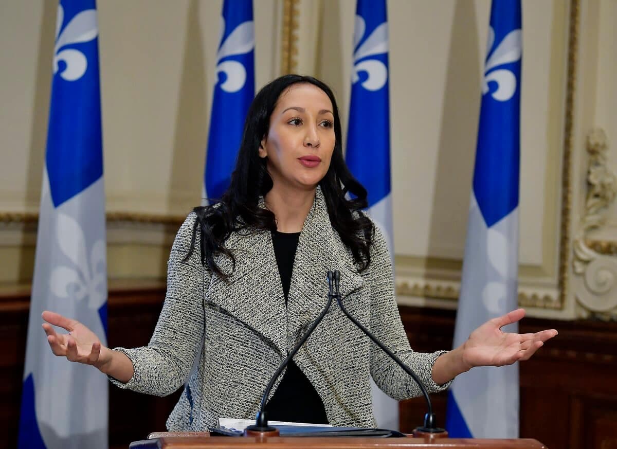 La députée libérale Marwah Rizqy.