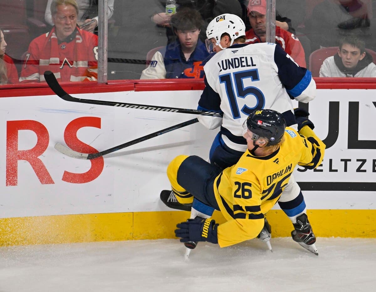 La Suède et la Finlande ont joué un match très serré.