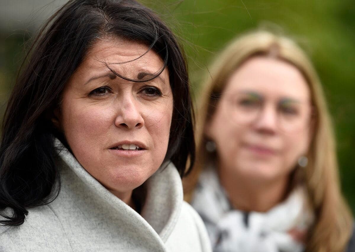 La candidate à la mairie de Québec, Marie-Josée Savard