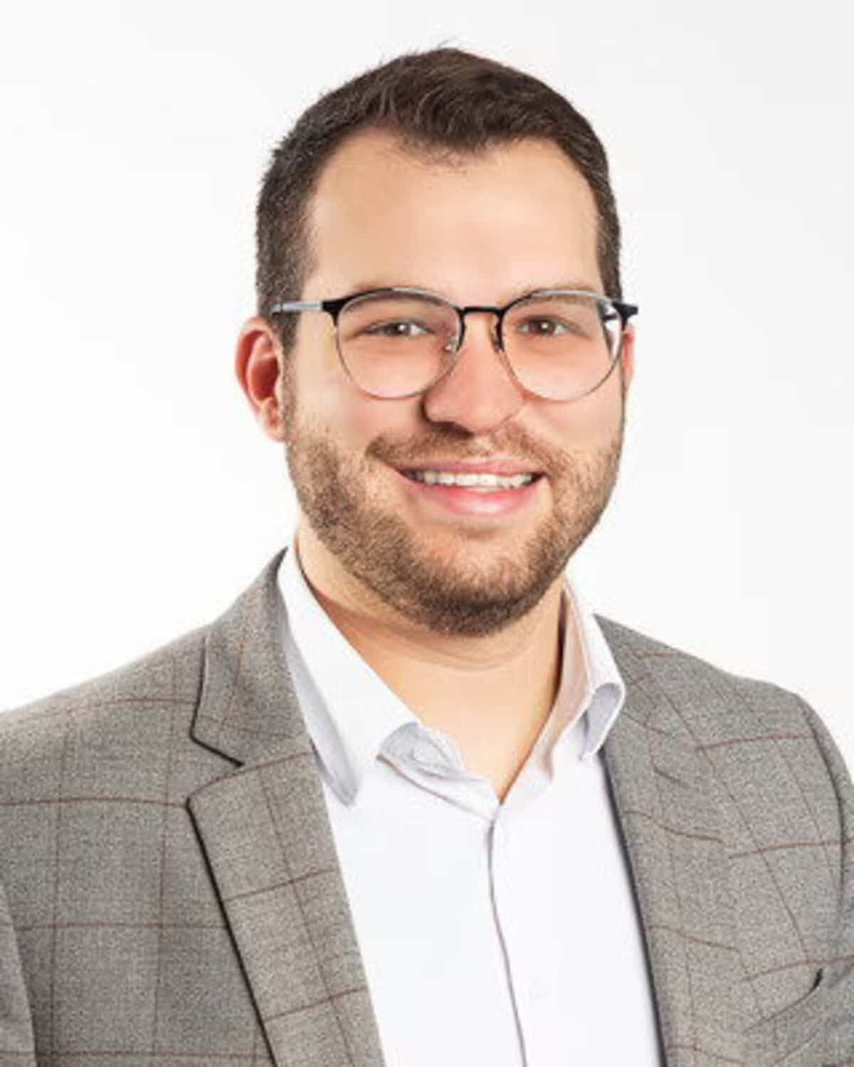 Le courtier immobilier Pierre-Luc Houle.