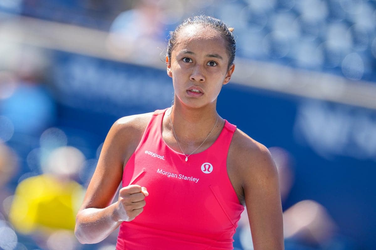 Leylah Fernandez, au stade Sobeys 10 août 2022