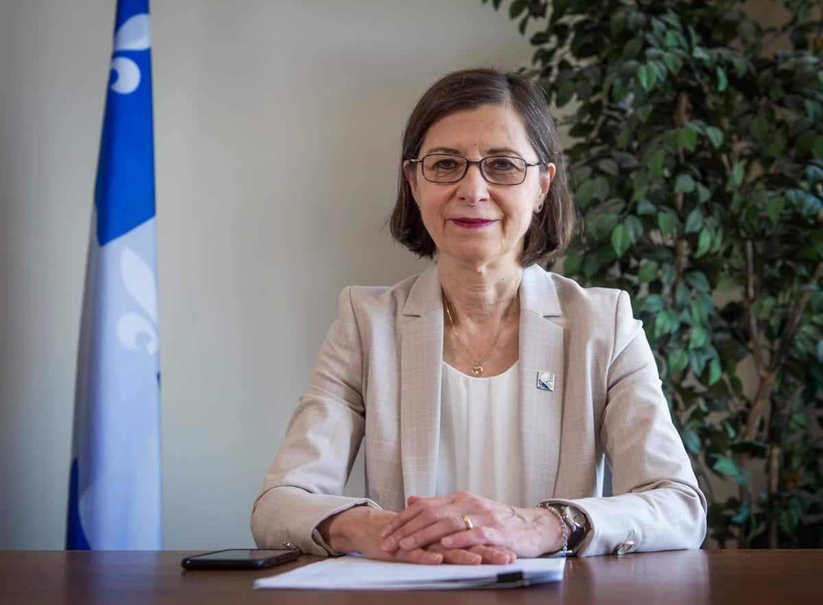 La ministre de l’Enseignement supérieur, Danielle McCann