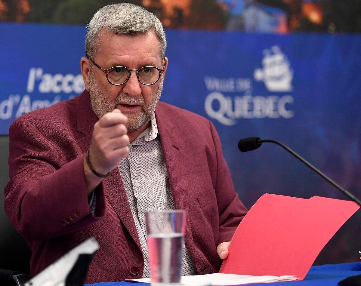 Le maire de Québec, Régis Labeaume
