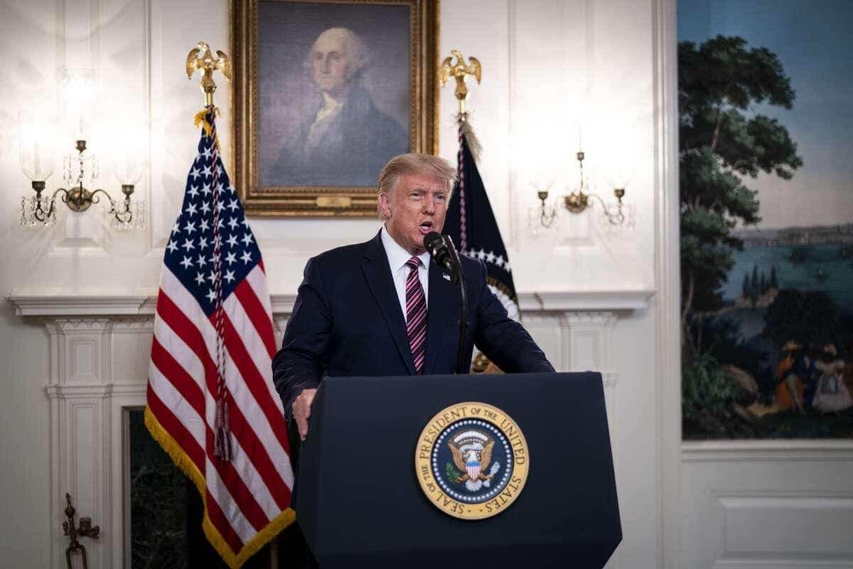 Le président américain Donald Trump