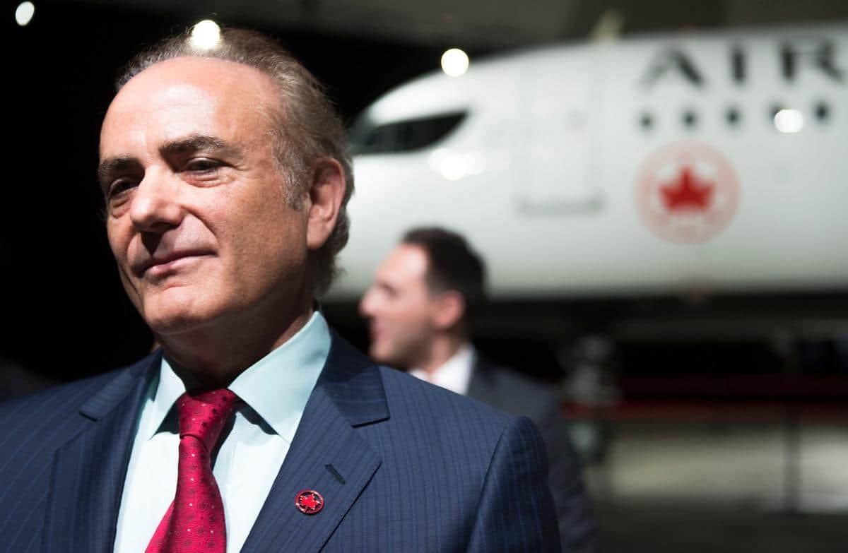 Le président et chef de la direction d'Air Canada, Calin Rovinescu