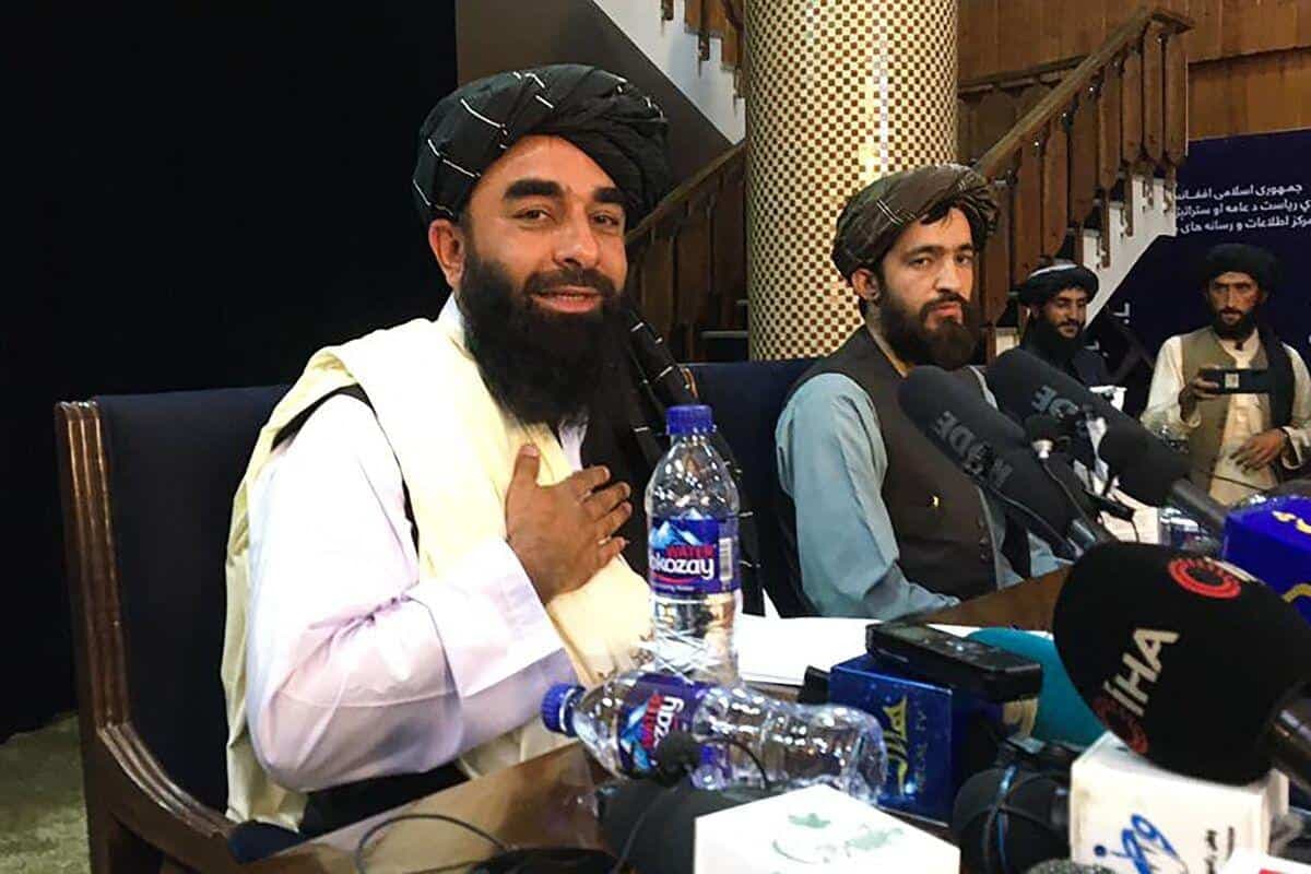 Le porte-parole des talibans, Zabihullah Mujahid