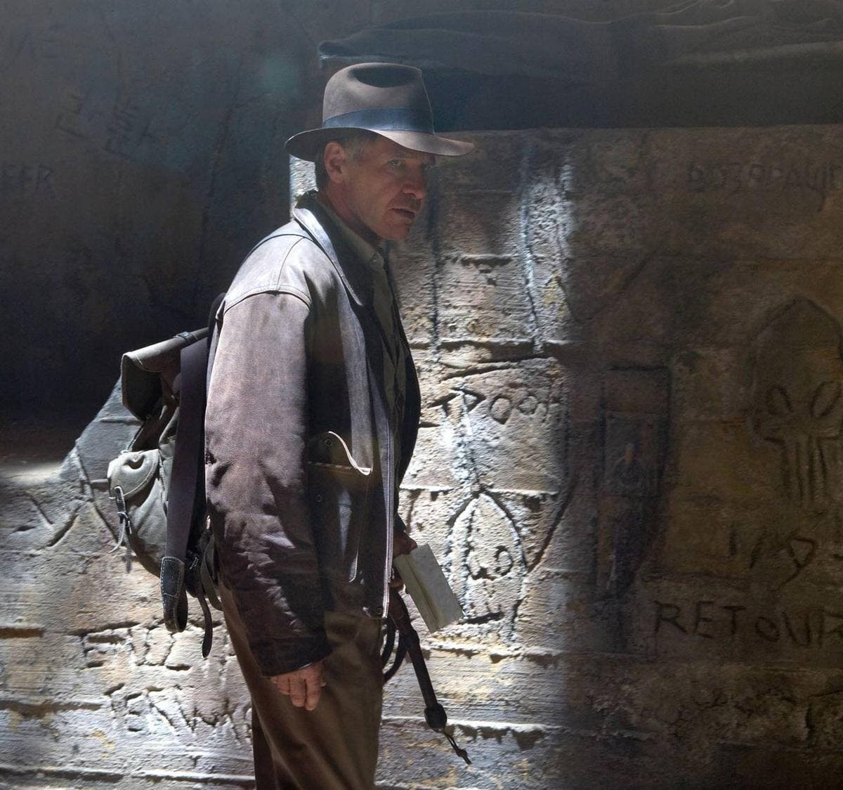 Harrison Ford dans Indiana Jones and The Kingdom of the Crystal Skull