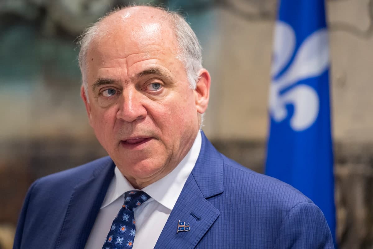 Le ministre Pierre Fitzgibbon