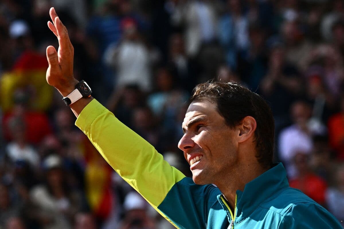 Rafael Nadal après sa victoire en finale à Roland-Garros, il y a un peu plus d'un an.