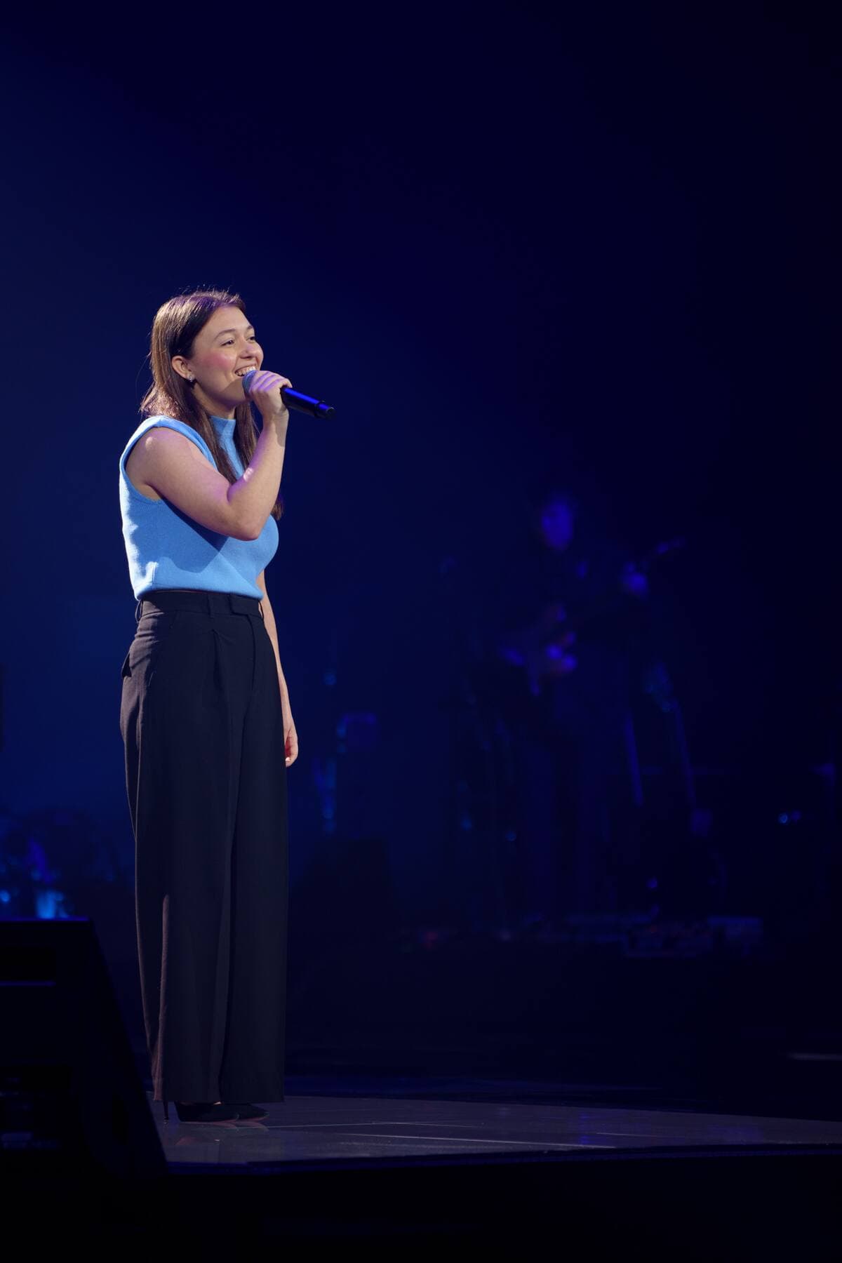 Norah Lapointe lors de son audition à l'aveugle diffusée le dimanche 21 janvier, lors du premier épisode de la 10e saison de «La Voix».