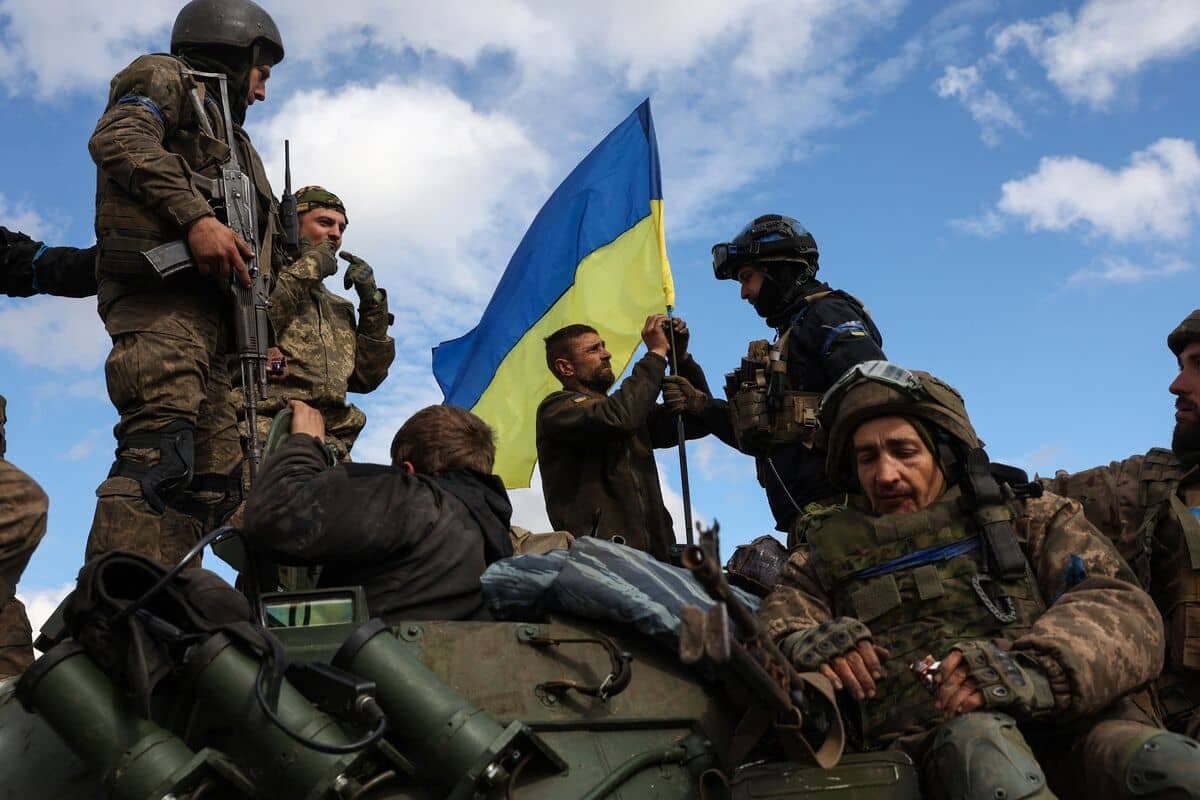 Des soldats ukrainiens dans la région de Donetsk