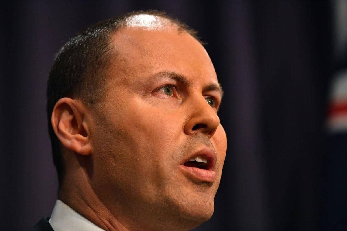 Le ministre australien des Finances, Josh Frydenberg.