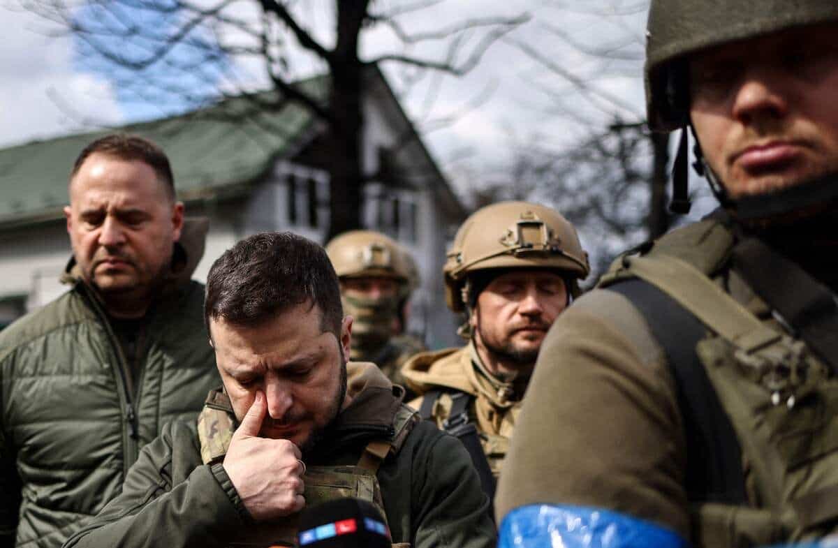 Le président ukrainien, Volodimyr Zelensky