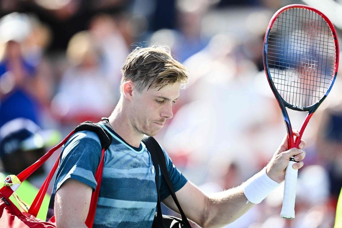 Denis Shapovalov à l'Omnium Banque Nationale de Montréal, en août.