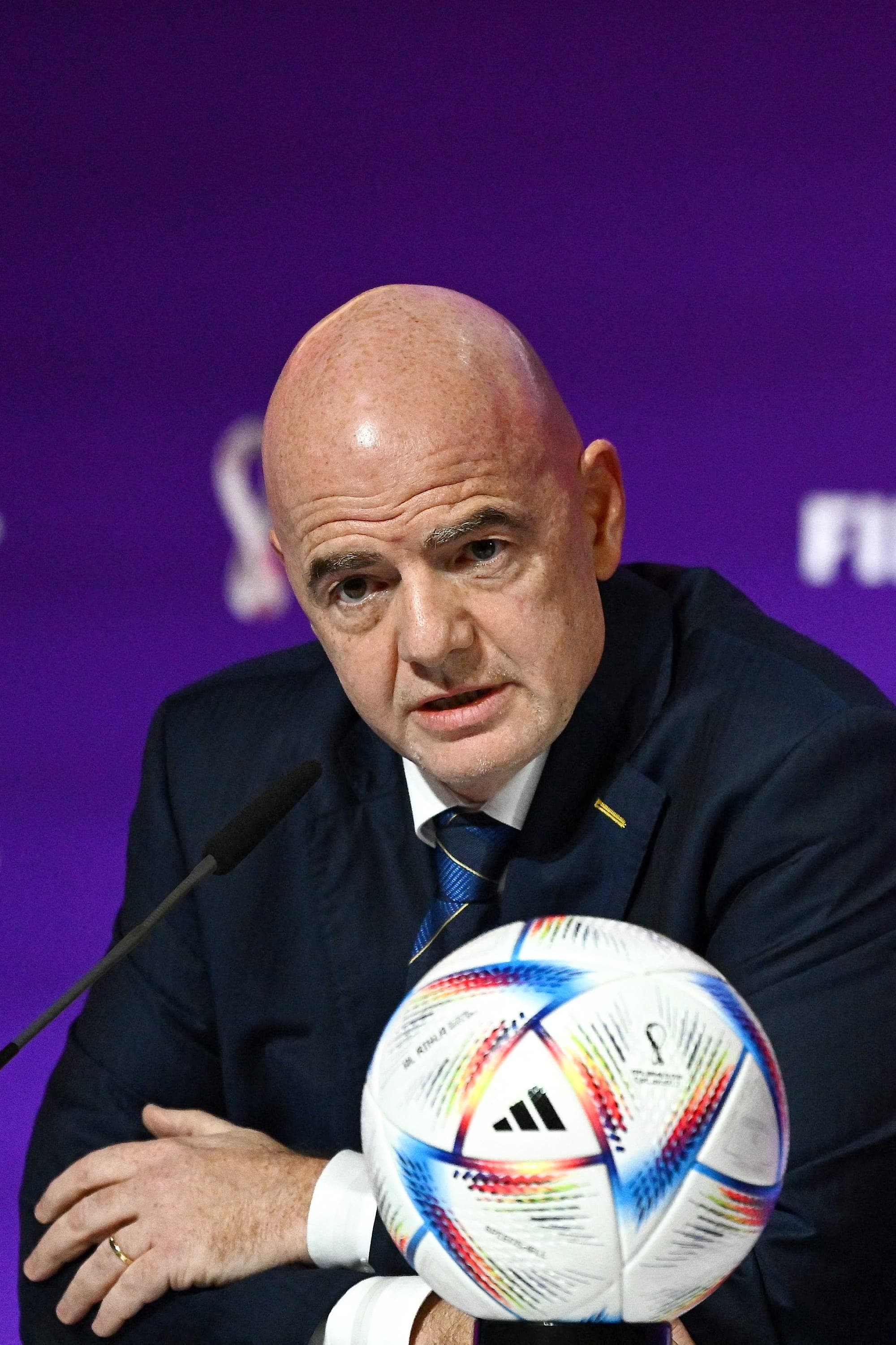 Le président de la FIFA, Gianni Infantino.
