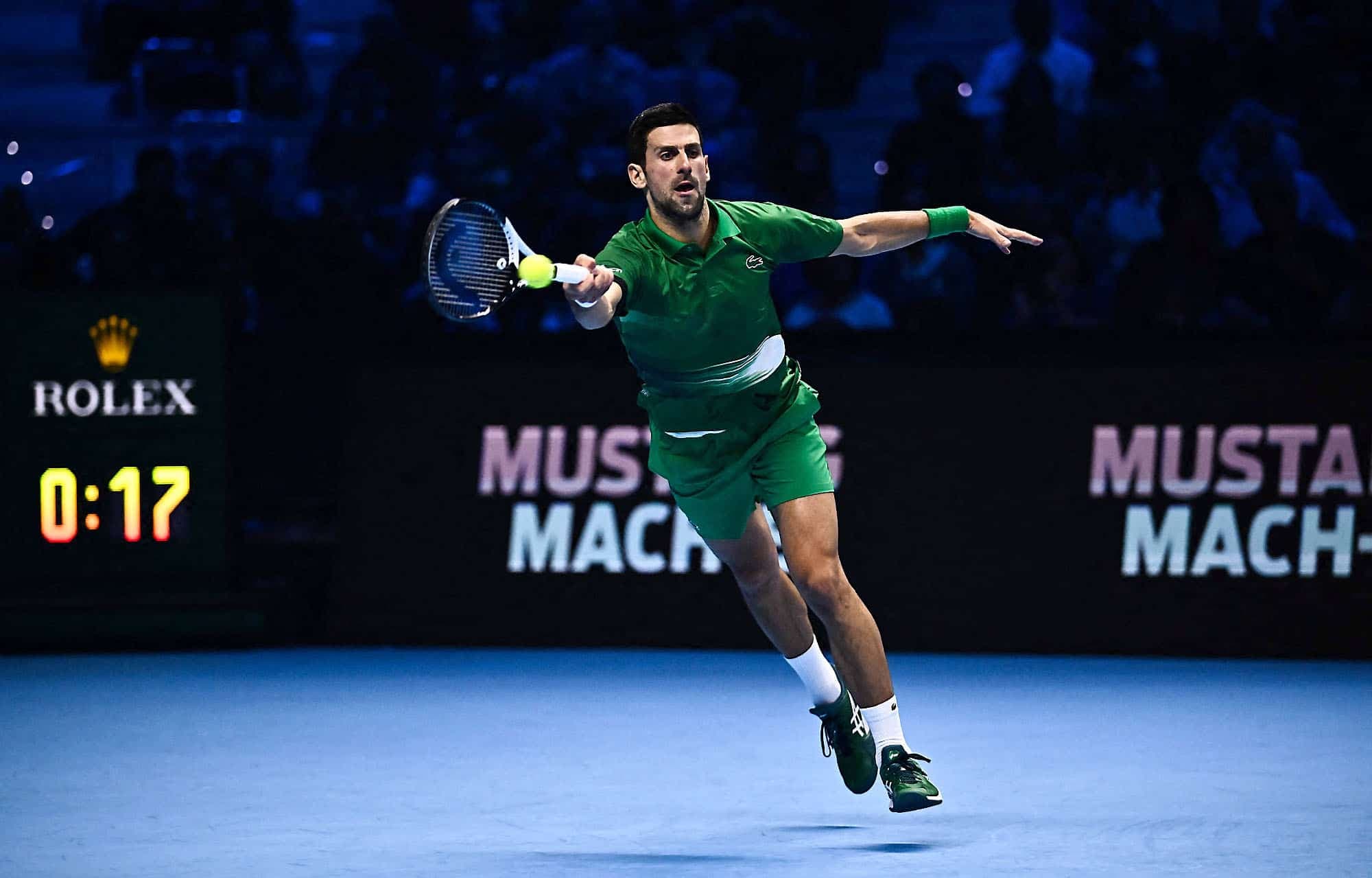 Le Serbe Novak Djokovic a dominé le Norvégien Casper Ruud, s’imposant 7-5 et 6-3.