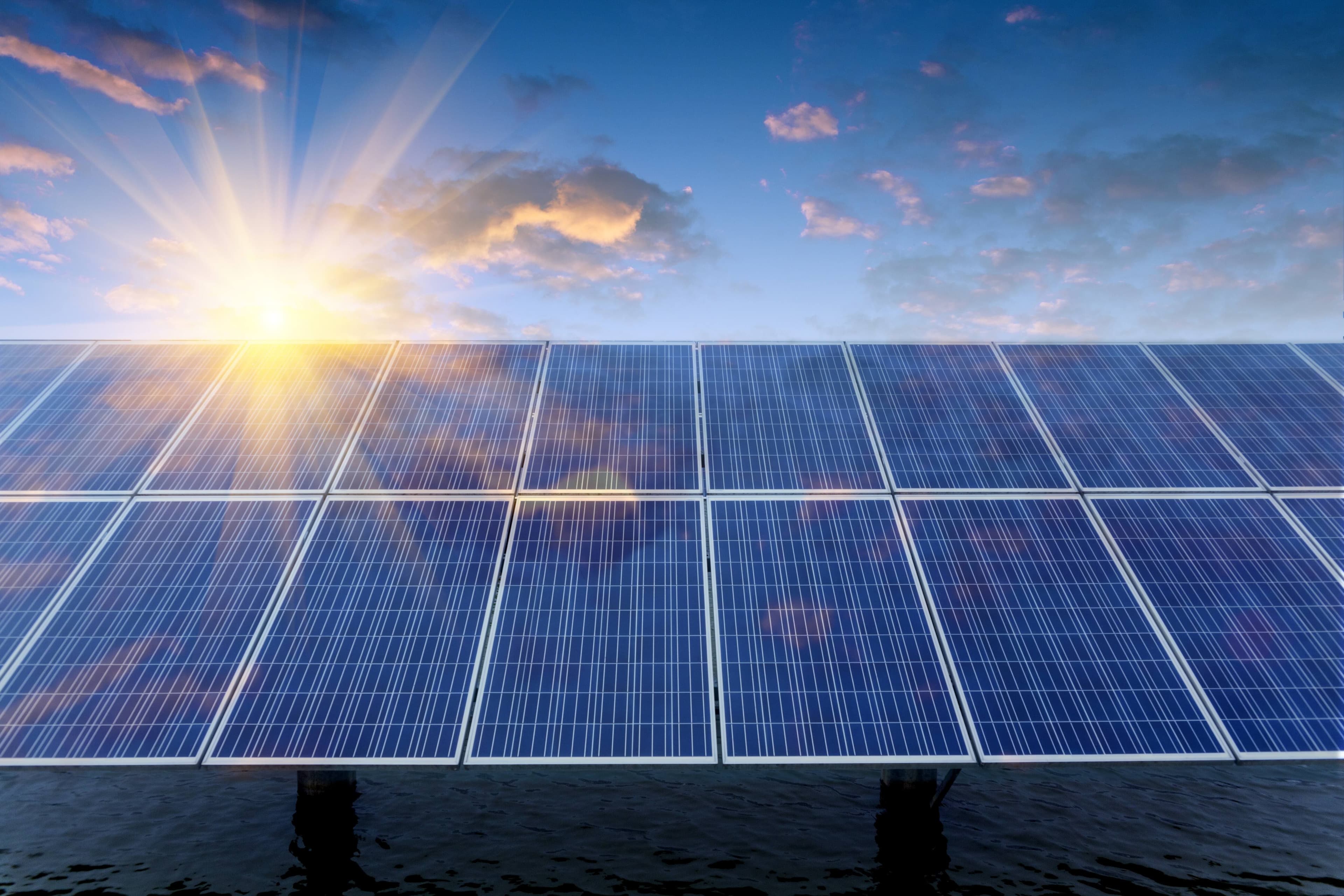 Énergie solaire.