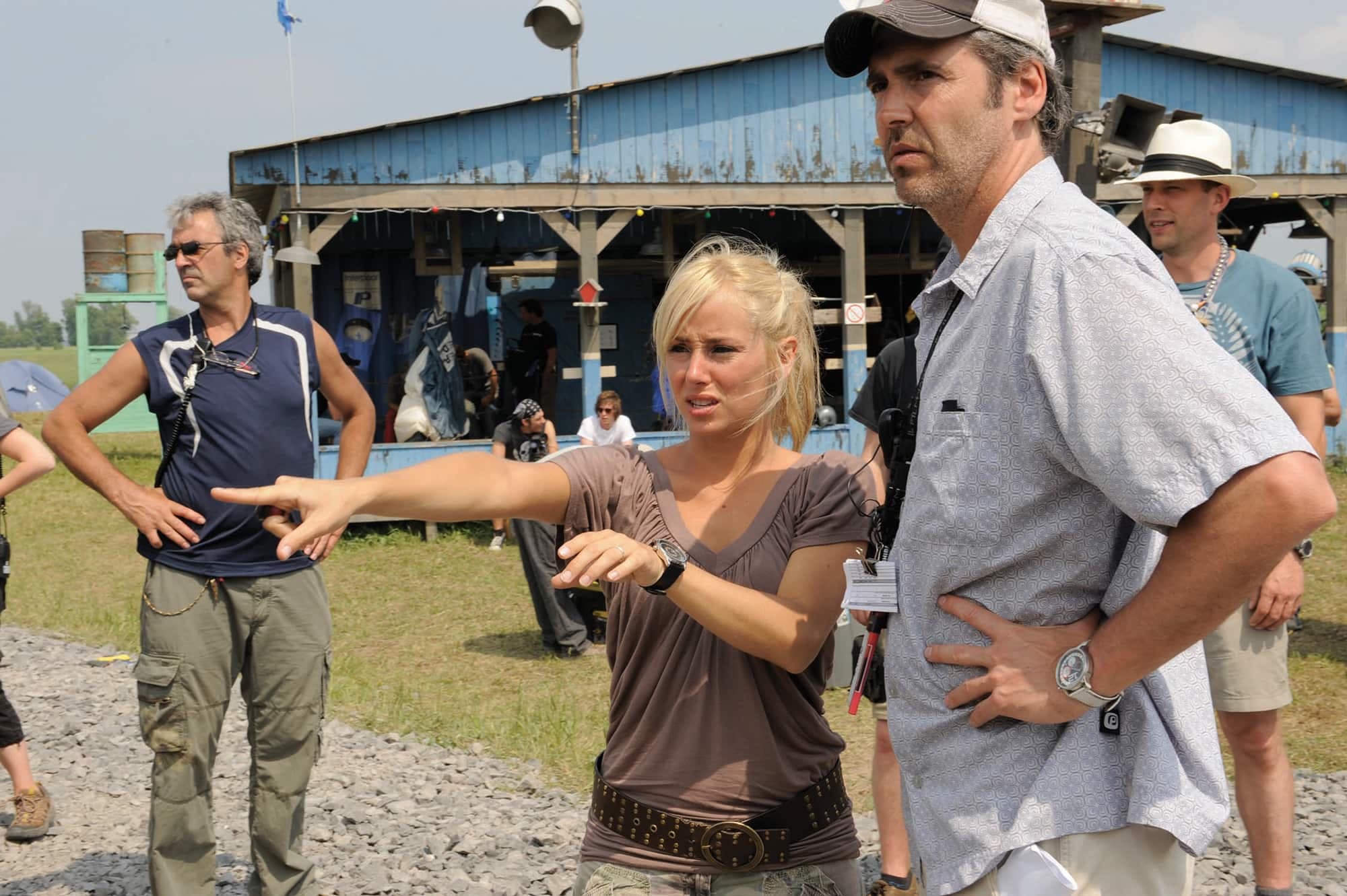 En 2008, nous étions allés sur le plateau de tournage du premier film où elle agissait à titre de réalisatrice. «Je me disais que j’allais faire mon premier film à 30 ans, et à 30 ans, c’est arrivé; j’ai tourné Les pieds dans le vide.»