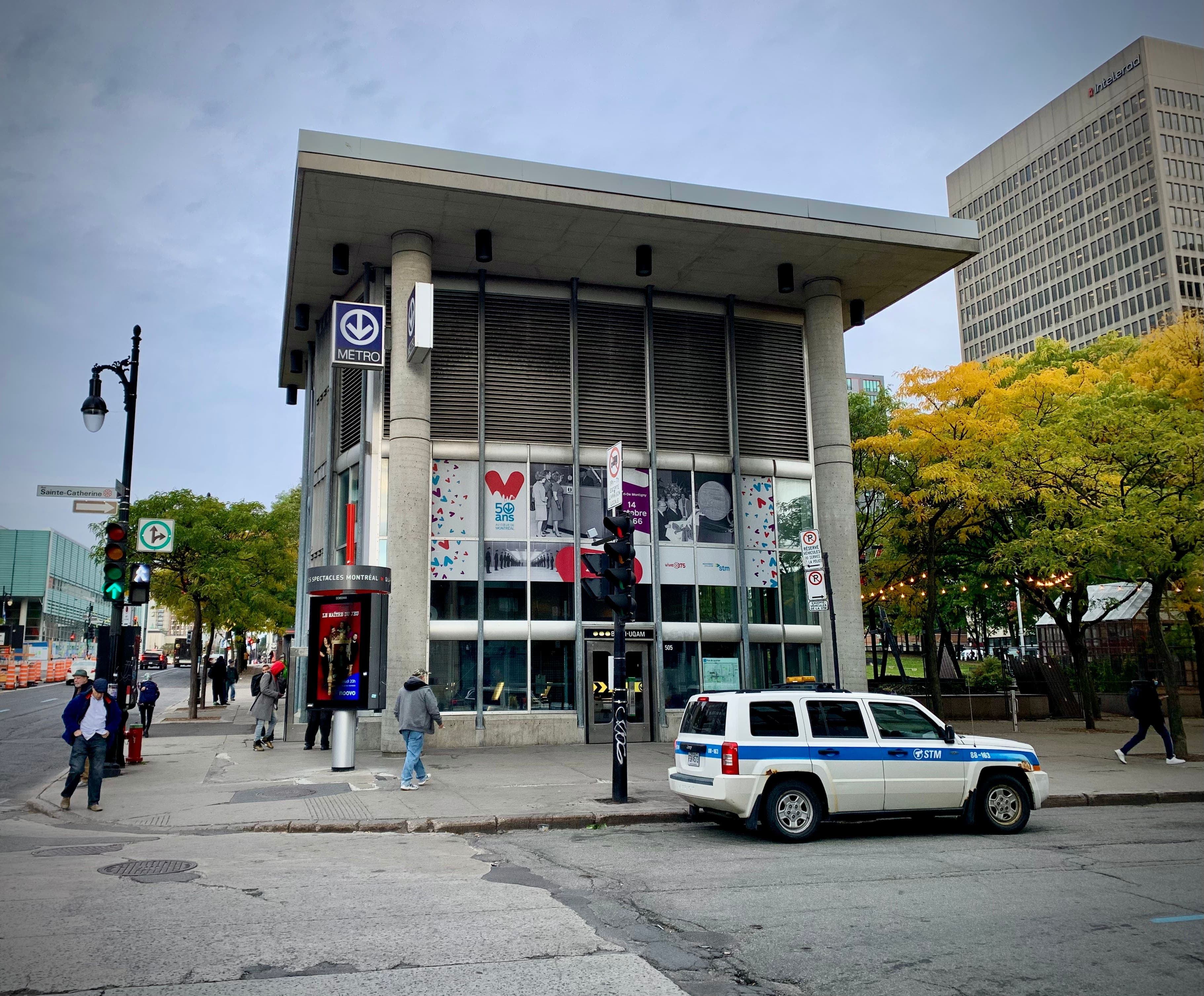 La station Berri-UQAM