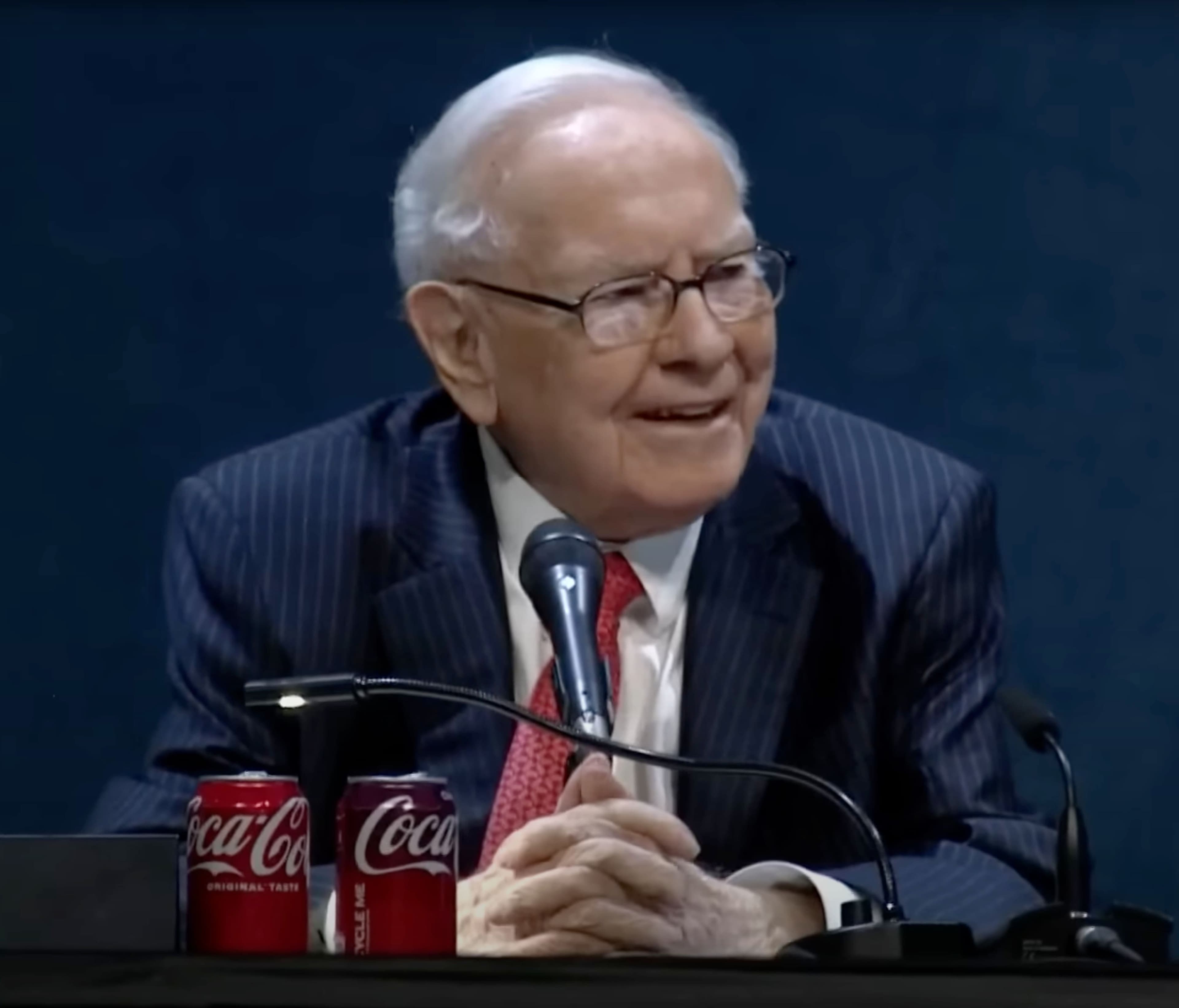 Warren Buffett lors de l’assemblée annuelle des actionnaires de Berkshire Hathaway, tenue samedi dernier à Omaha, au Nebraska.
