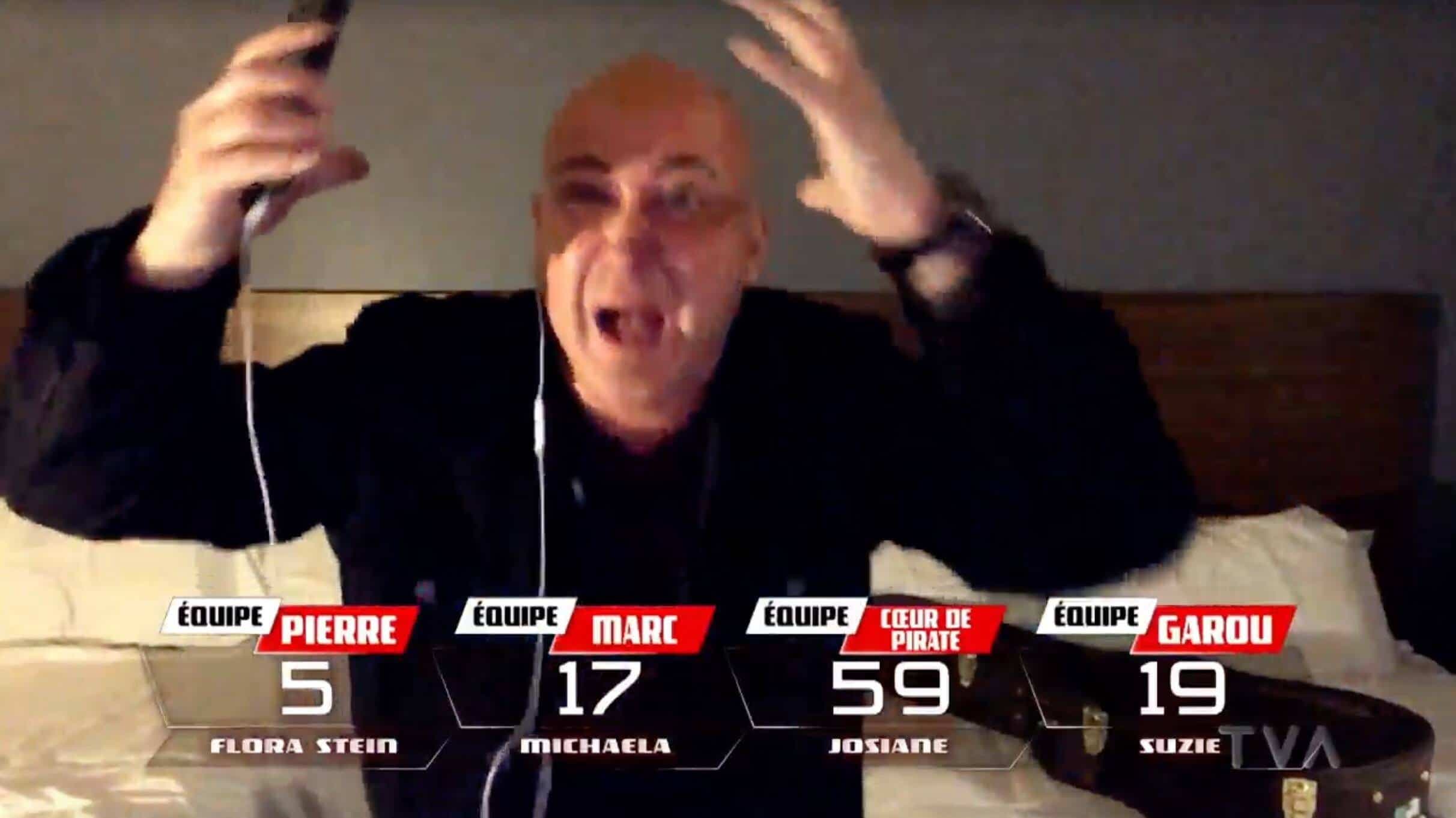 Capture d'écran La Voix