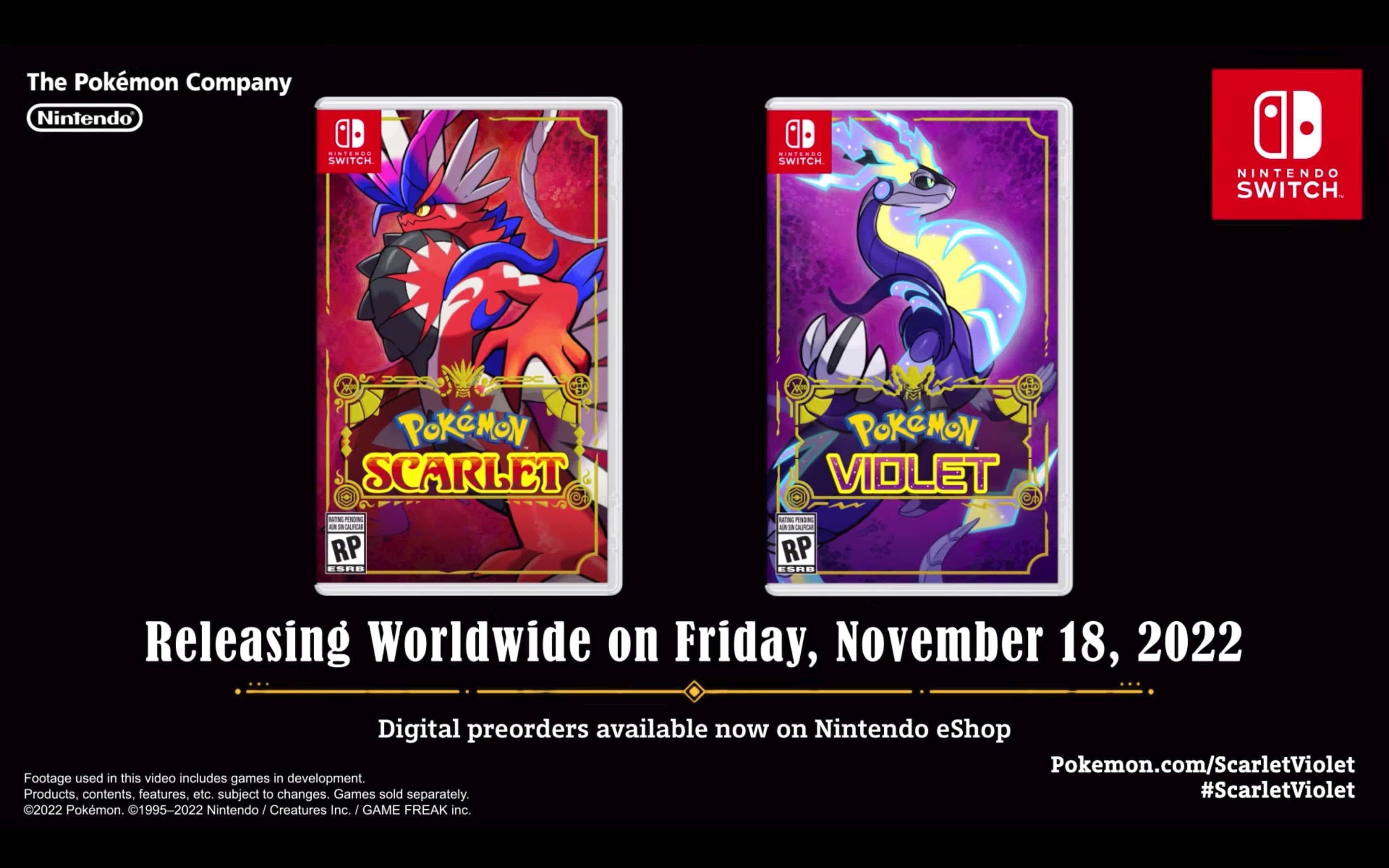 Capture d'écran Nintendo/The Pokémon Company