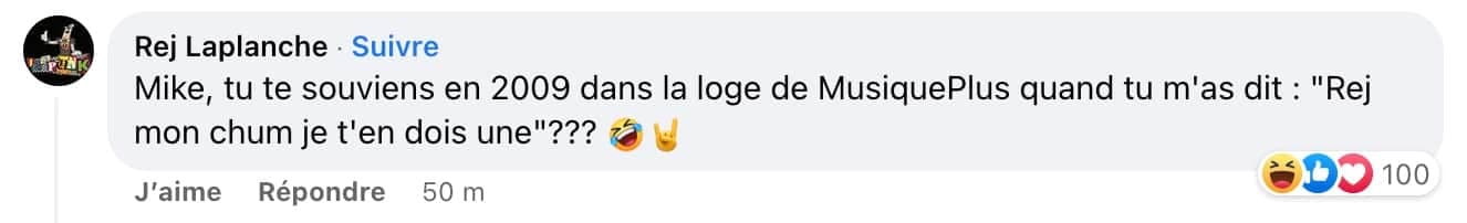 Capture d'écran / Facebook Mike Ward