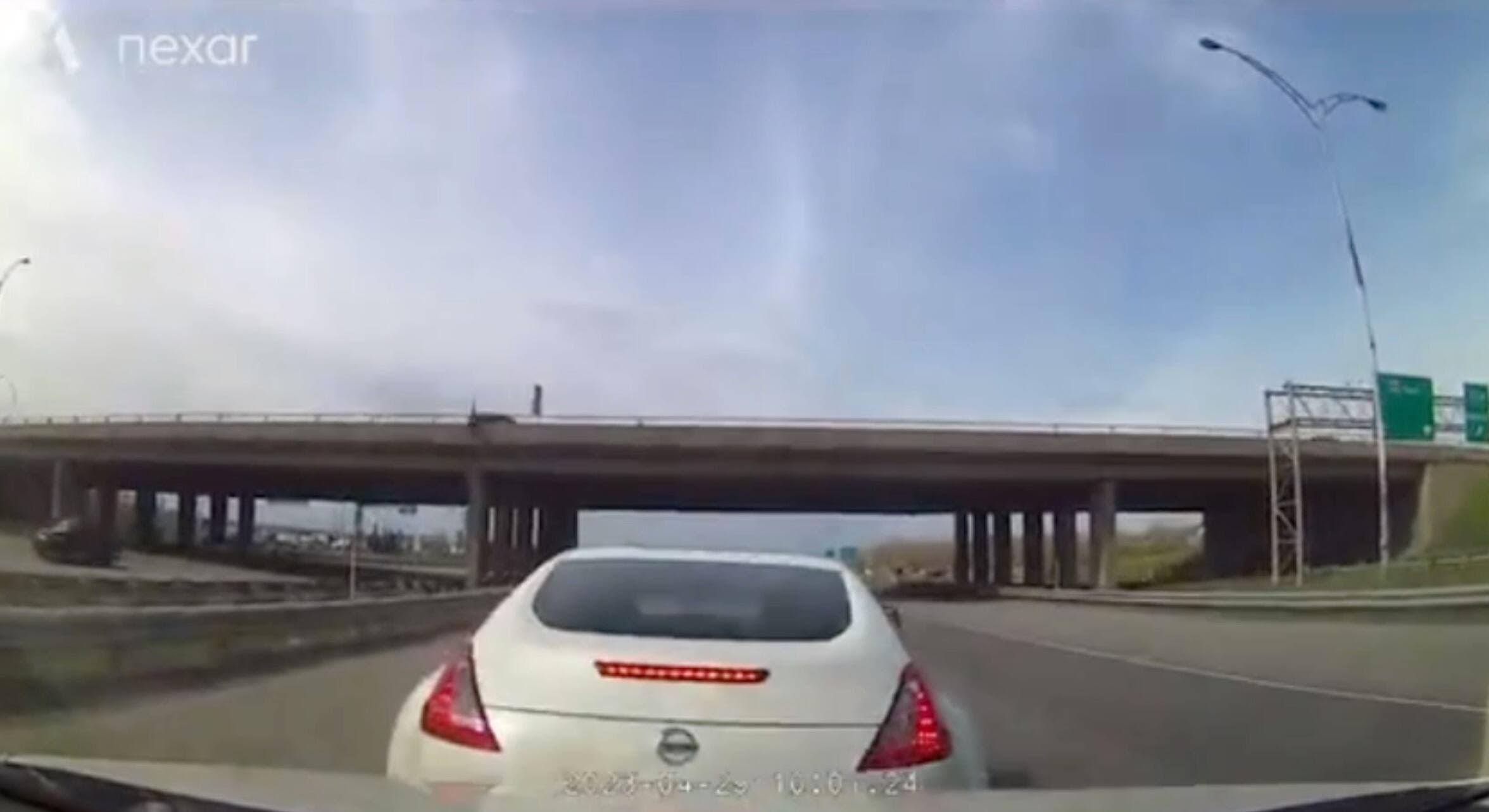 Capture d'écran d'une vidéo tirée de Twitter @immortus123