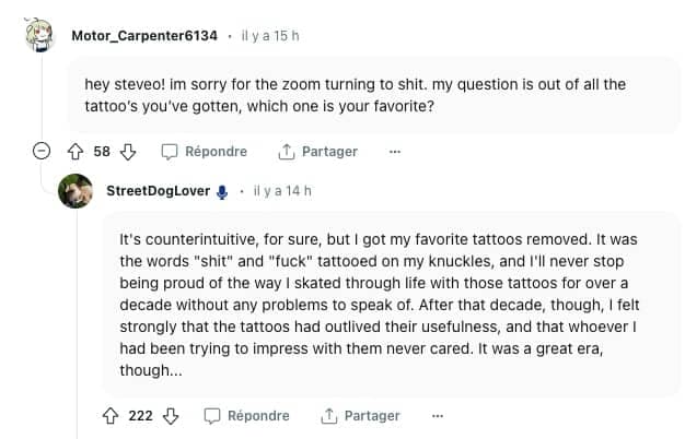 Capture d'écran / Reddit