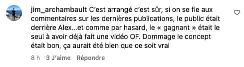 Capture d'écran / Instagram Noémie Dufresne