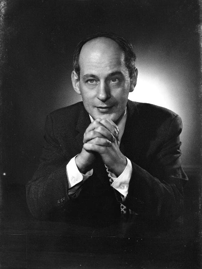 René Lévesque, vers 1960.