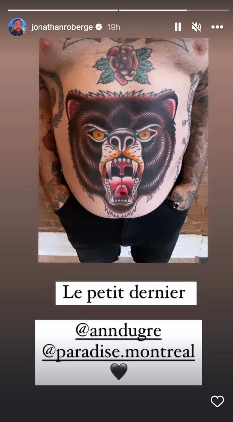 Instagram / Jonathan Roberge