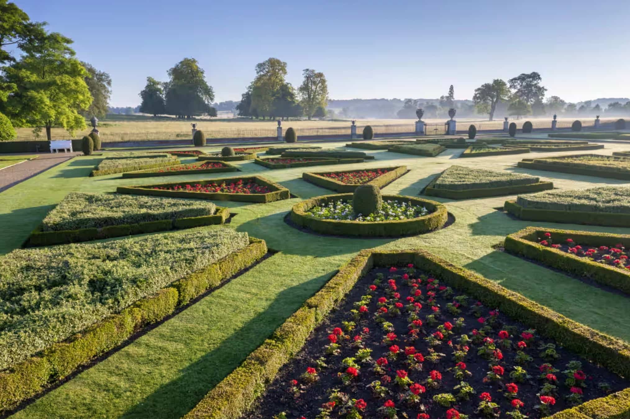 Le Parterre de Wimpole Hall, Cambridgeshire.