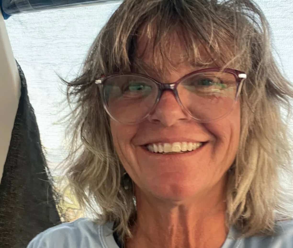 Photo de Lynette Hooker, une Américaine portée disparue en mer aux Bahamas, le samedi 4 avril 2026.