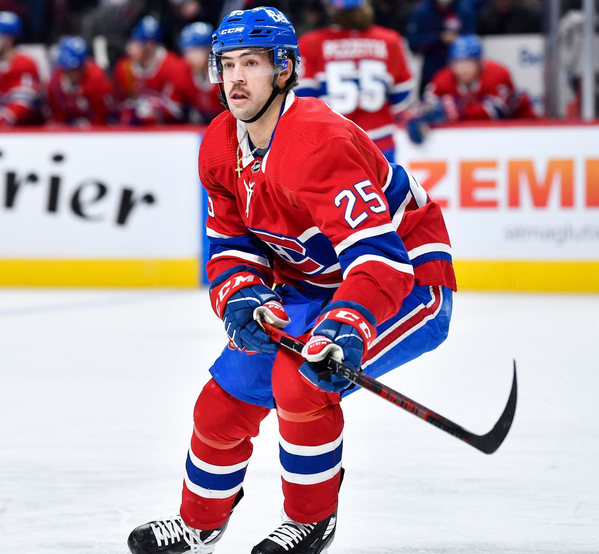 Ryan Poehling a disputé son premier match en 21 mois dans la LNH, aujourd'hui.