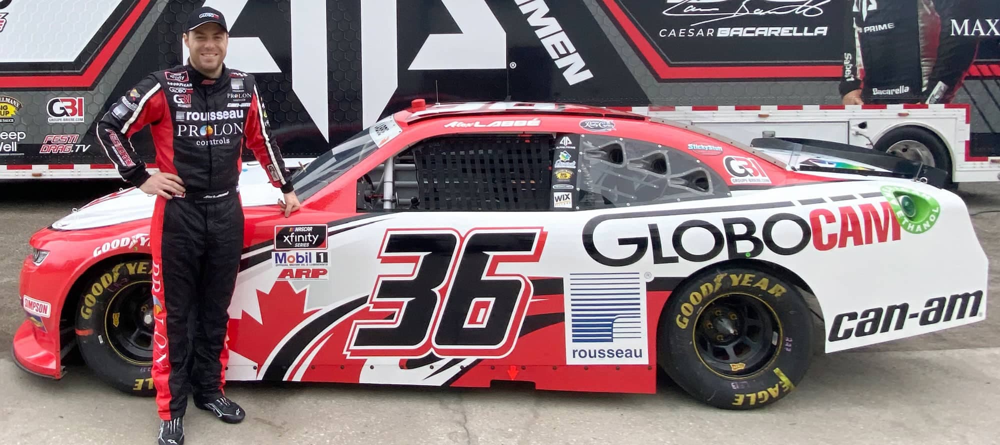 Le pilote québécois Alex Labbé s’en promet aujourd’hui à Daytona.