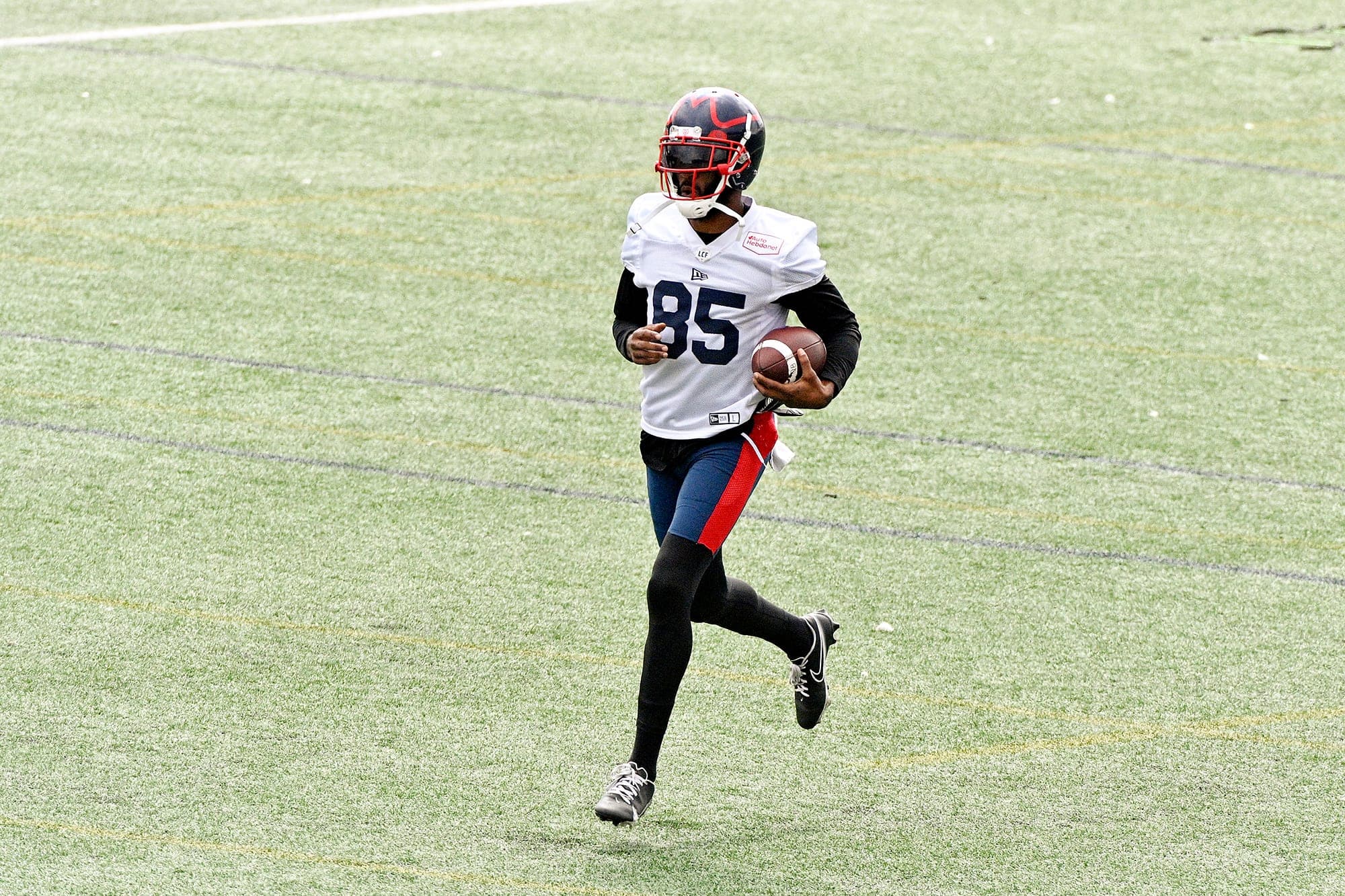 Le camp d’entraînement a été profitable pour le receveur B.J. Cunningham, qui s’est illustré lors du premier match des Alouettes.