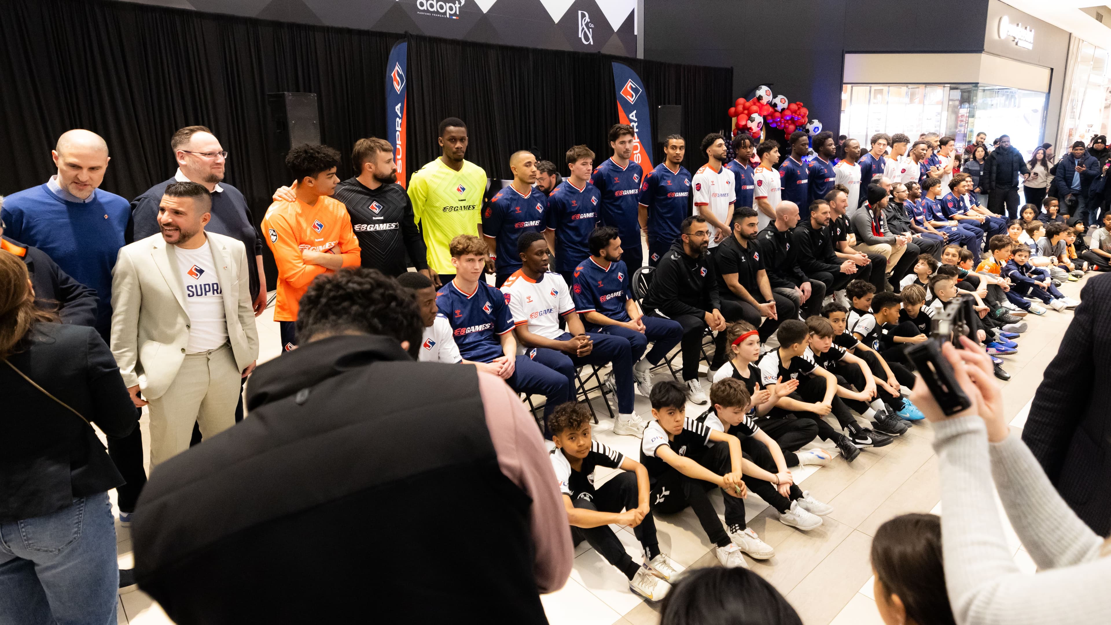 Le FC Supra du Québec a dévoilé sa formation complète pour sa saison inaugurale, le jeudi 2 avril 2026 au Carrefour Laval.