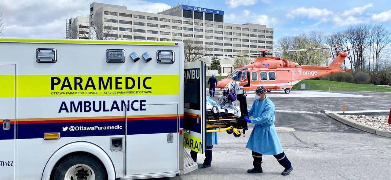 Photo courtoisie, Service paramédic de la Ville d'Ottawa