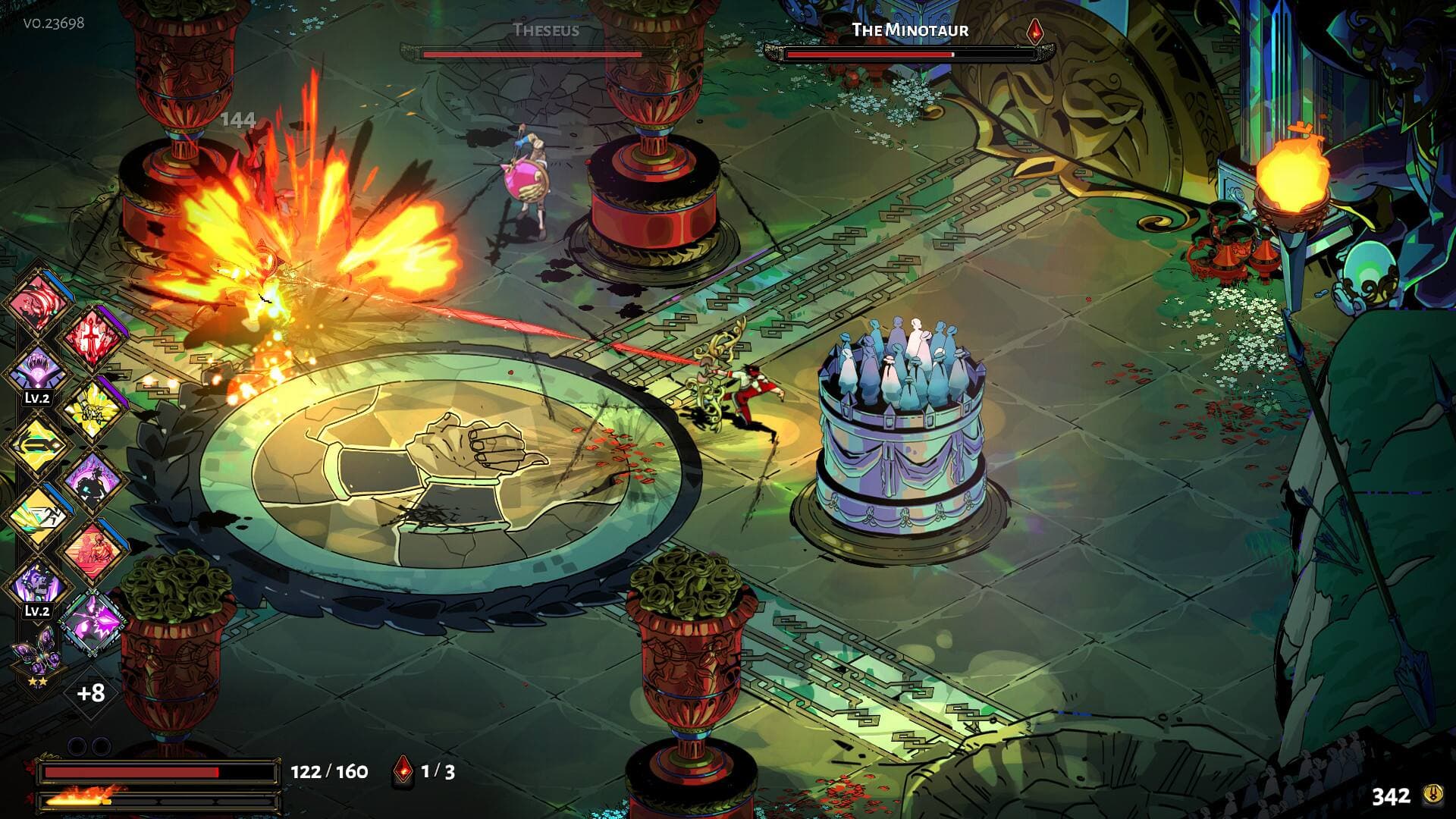 Le jeu Hades.