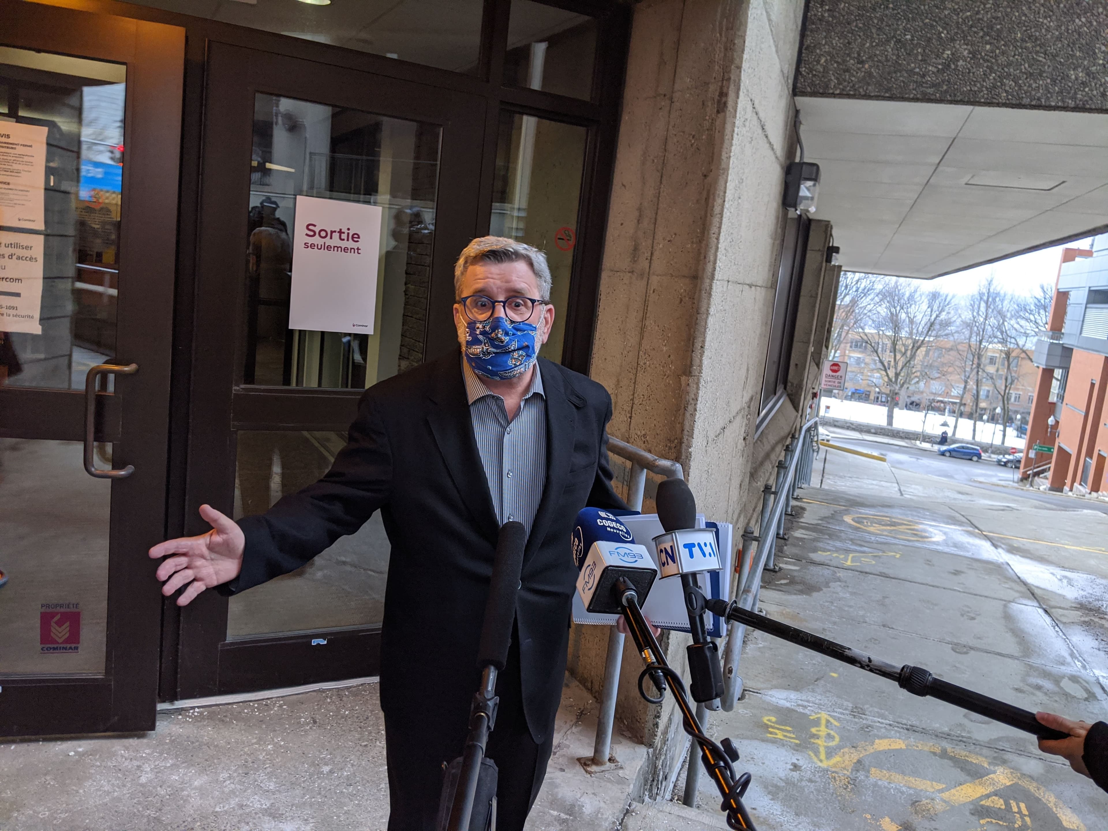 Le maire de Québec, Régis Labeaume