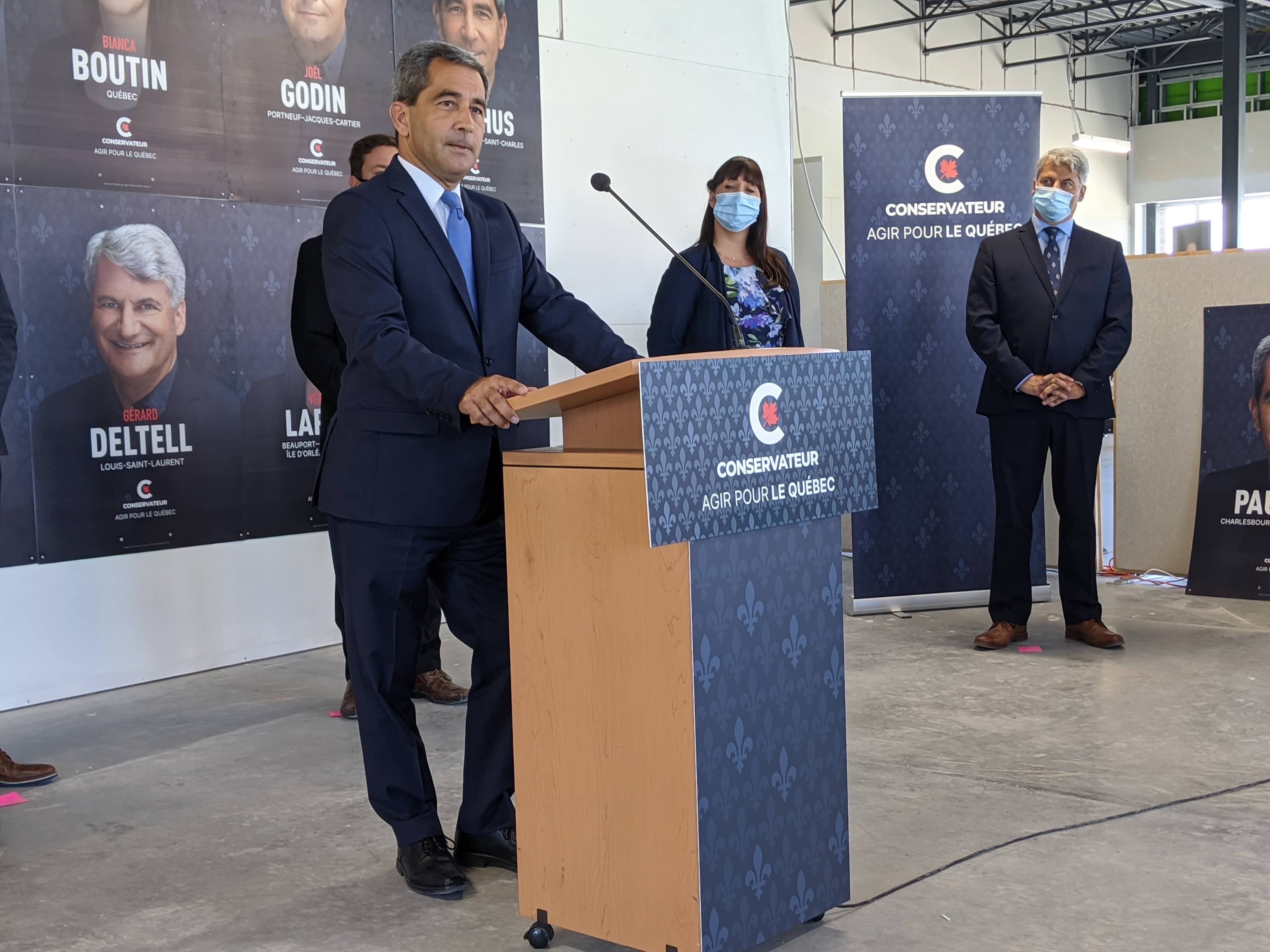 Pierre Paul-Hus, candidat du Parti conservateur du Canada