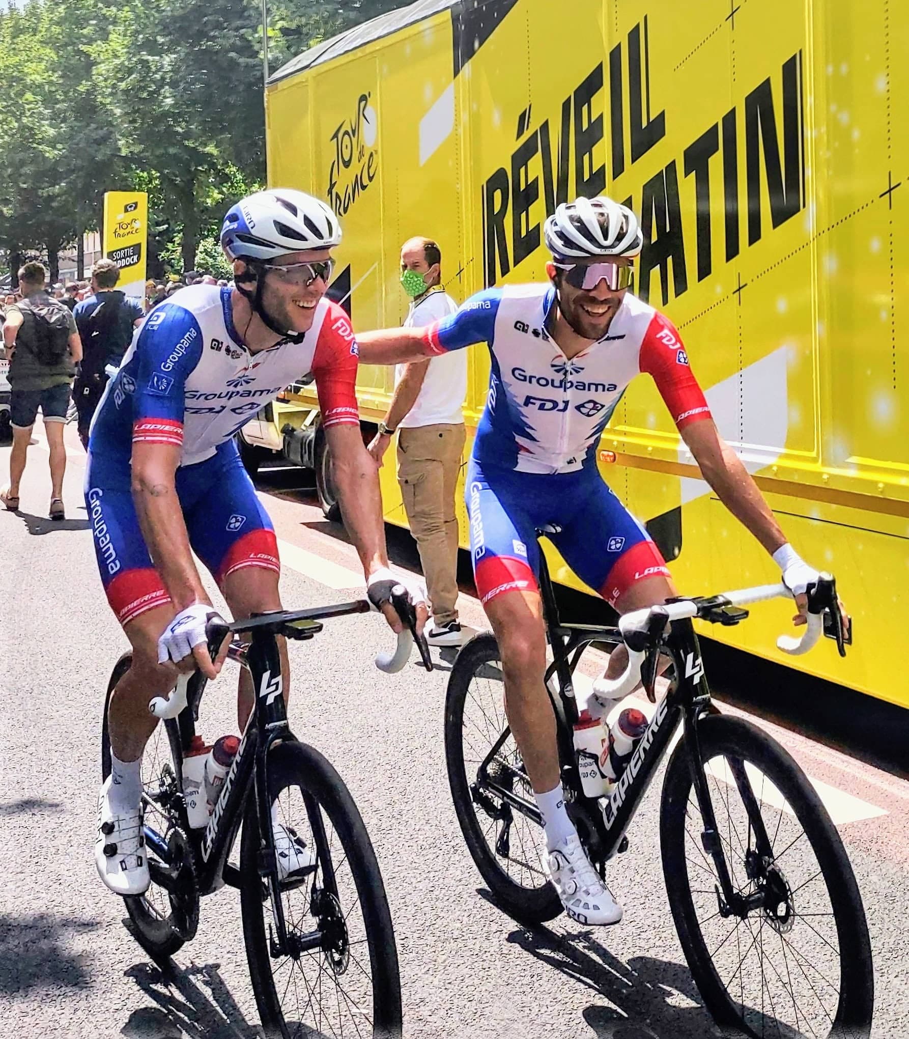 L'ancien cycliste Antoine Duchesne est toujours très proche de son ami Thibaut Pinot.